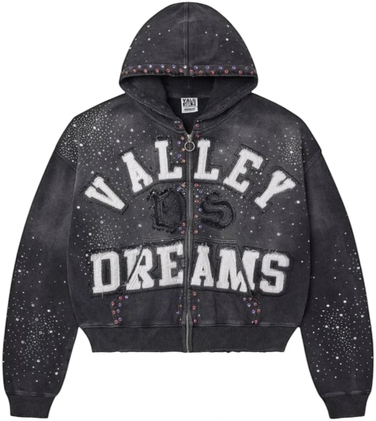 Vale Forever "Classico Zip Up Hoodie Black" (Valley)