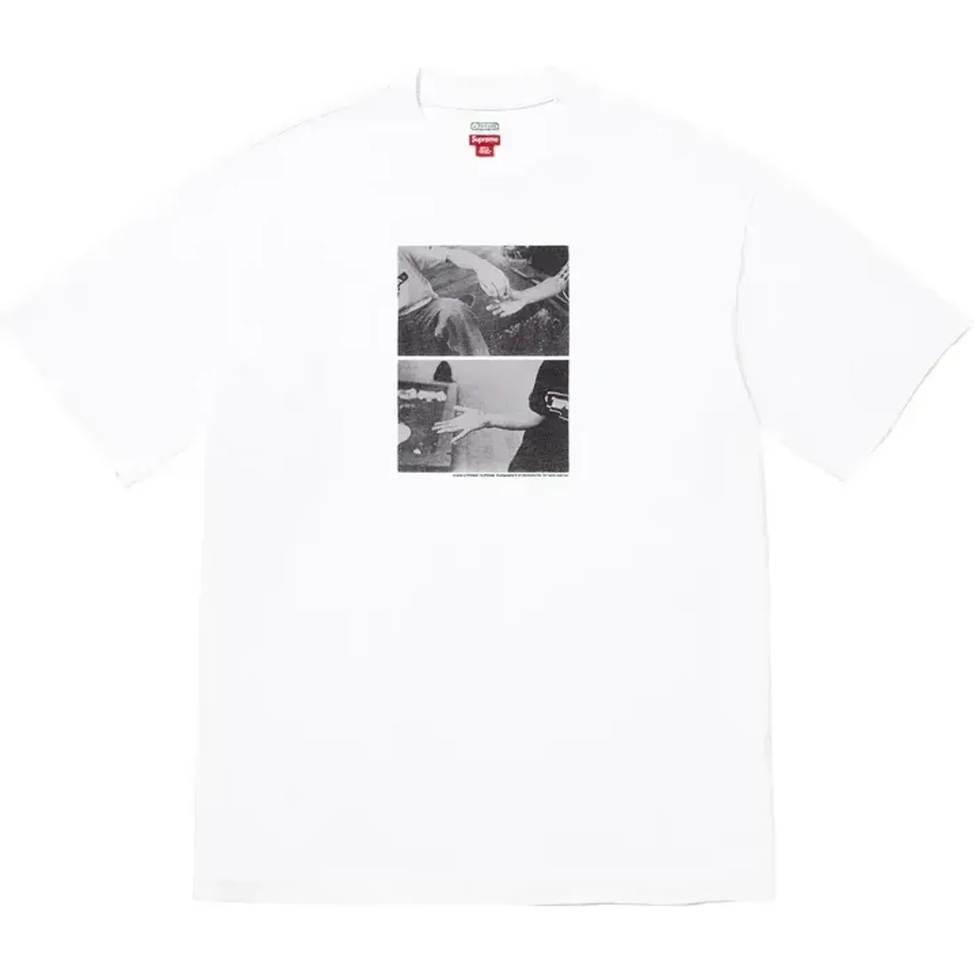 Supreme "/A.PRESSE Tee" White