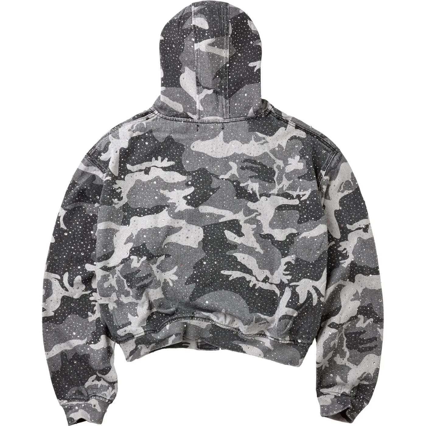 Vale Forever (Valley) " WINTER CRYSTAL CAMO WORK Zip Hoodie"