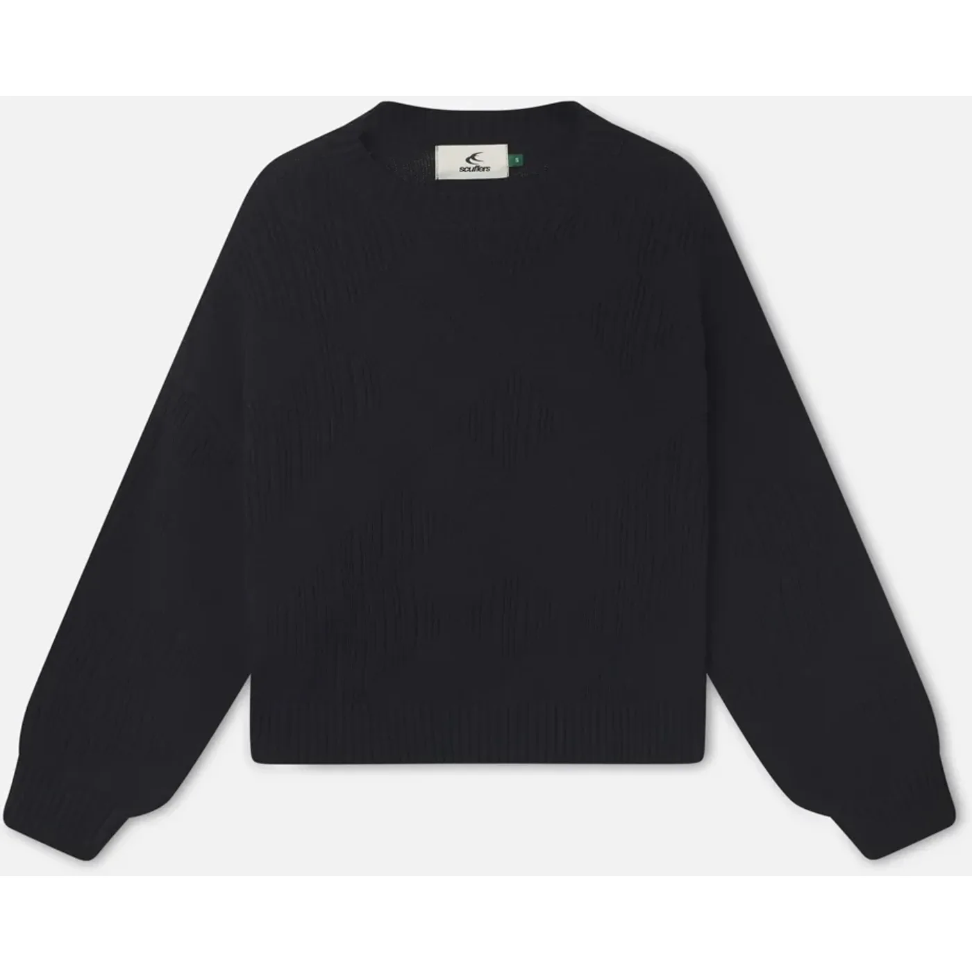 Scuffers "Martine Black Knit"