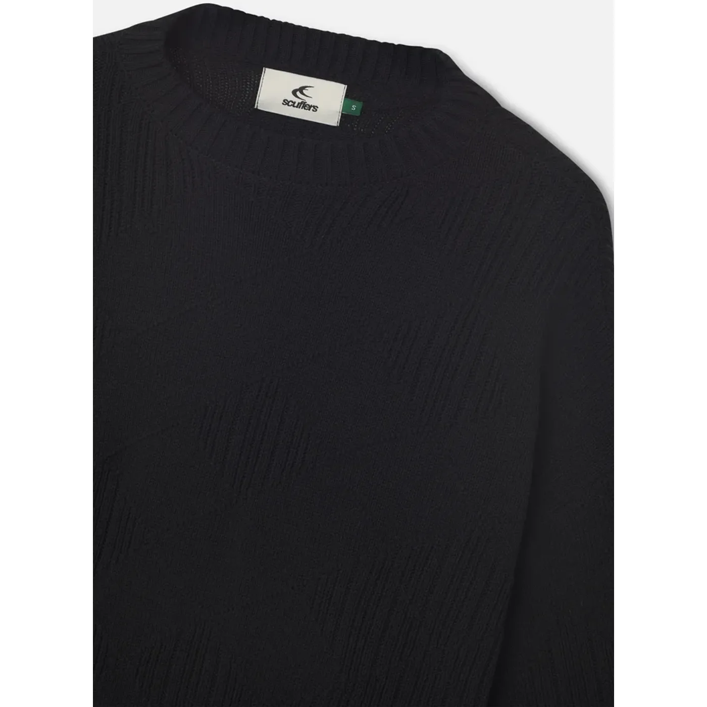 Scuffers "Martine Black Knit"