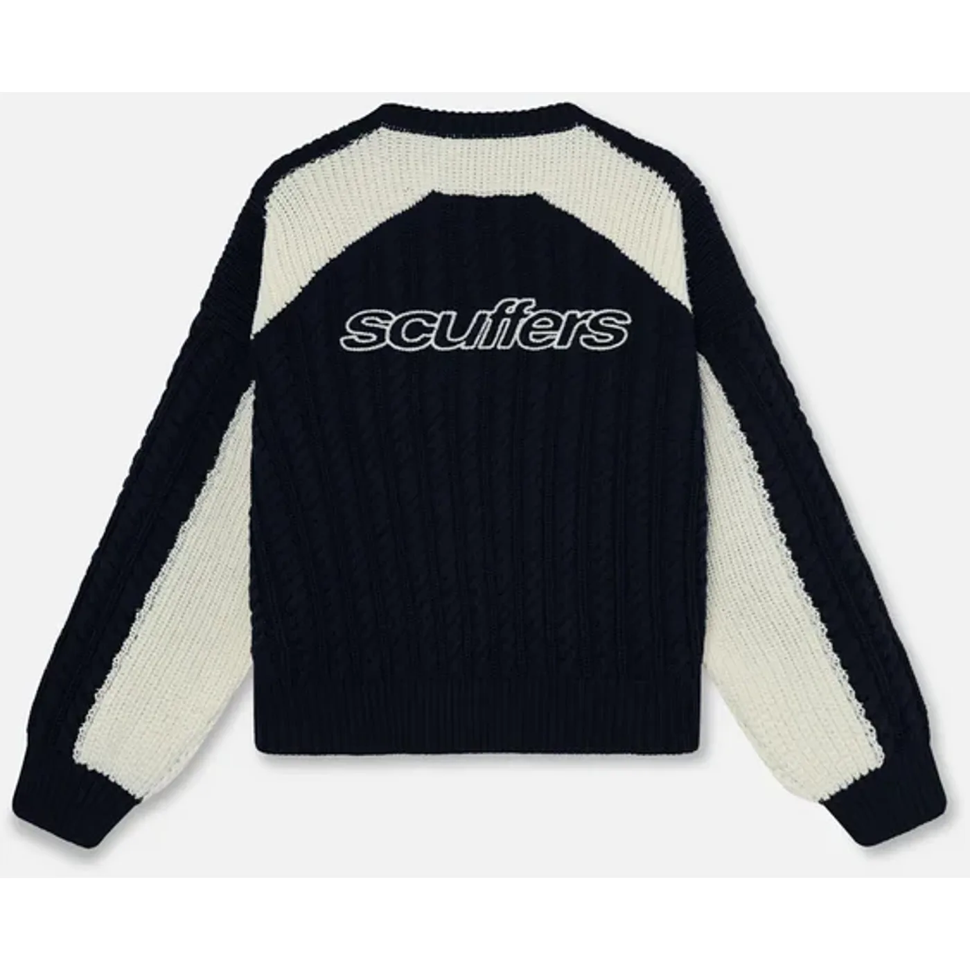 Scuffers "Essex Navy Knit"