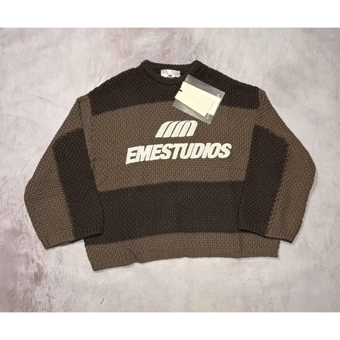 EmeStudios "Layr Fawn Knit Sweater"